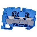 Wago 2010-1204 2-Leiter-Durchgangsklemme 10 mm² blau
