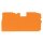 Wago 2010-7192 Abschluss- und Zwischenplatte 1 mm dick orange