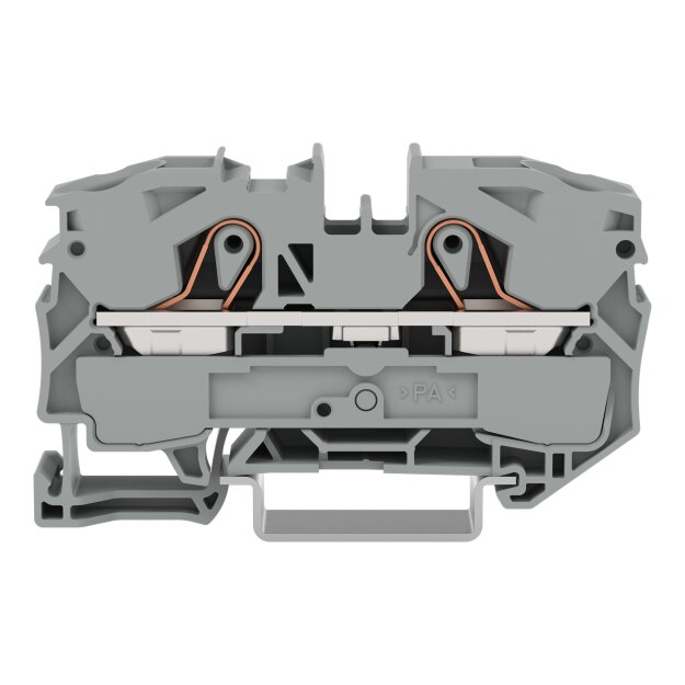 Wago 2016-1203 2-Leiter-Durchgangsklemme 16 mm² für Anwendungen Ex e II geeignet rot