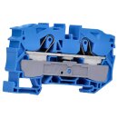 Wago 2016-1204 2-Leiter-Durchgangsklemme 16 mm² blau
