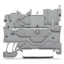 Wago 2020-1201 1-Leiter/1-Pin-Basisklemme 1 mm² grau