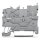 Wago 2020-1201 1-Leiter/1-Pin-Basisklemme 1 mm² grau