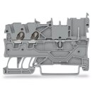 Wago 2020-1301 2-Leiter/1-Pin-Basisklemme 1 mm² grau