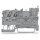Wago 2020-1301 2-Leiter/1-Pin-Basisklemme 1 mm² grau