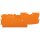 Wago 2020-1492 Abschluss- und Zwischenplatte 1 mm dick orange
