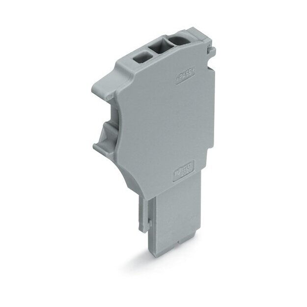 Wago 2020-161 1-Leiter-Federleisten-Anfangsmodul 1,5 mm² 1-polig grau