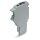 Wago 2020-161 1-Leiter-Federleisten-Anfangsmodul 1,5 mm² 1-polig grau