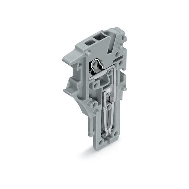 Wago 2020-181 1-Leiter-Federleisten-Endmodul 1,5 mm² 1-polig grau