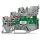 Wago 2020-5311/1102-950 3-Leiter-Initiatorenklemme LED gelb für PNP-(plus-)schaltende Initiatoren 1 mm² grau