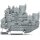 Wago 2022-2201 1-Leiter/1-Pin-Doppelstock-Basisklemme L/L 2,5 mm² grau