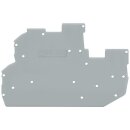 Wago 2022-2291 Abschluss- und Zwischenplatte 1 mm dick grau