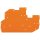 Wago 2022-2292 Abschluss- und Zwischenplatte 1 mm dick orange