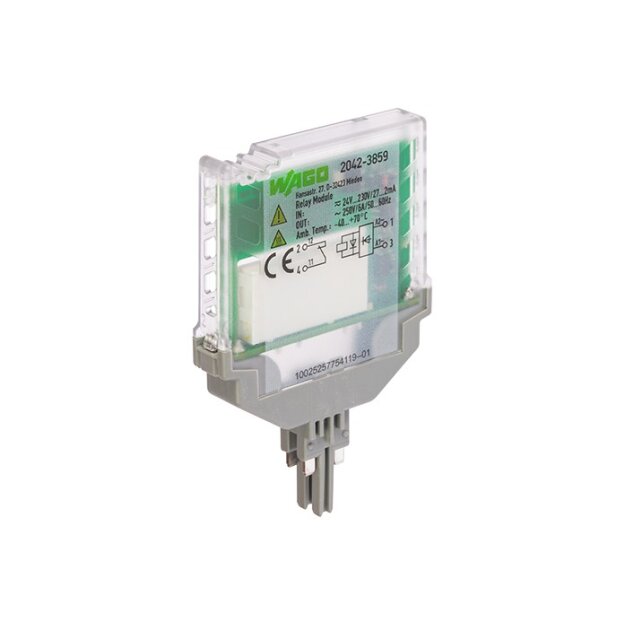 Wago 2042-3859 Relaismodul AC/DC 24 V ... 230 V 1 Öffner 6 A