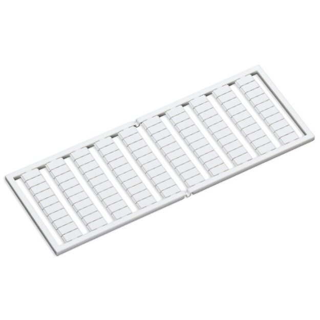 Wago 209-511 WSB-Beschriftungskarte 301 ... 400 (1x) Aufdruck waagerecht weiß