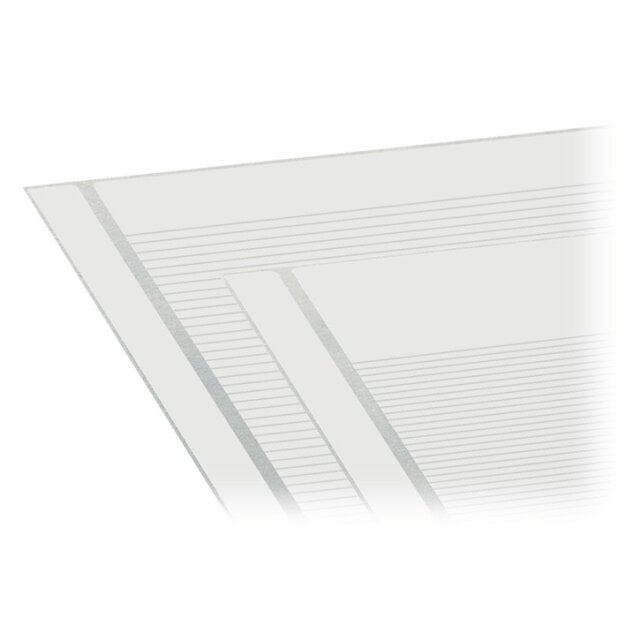 Wago 210-332/750-020 Beschriftungsstreifen 1-20 (80x) weiß