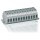 Wago 210-333/600-103 Beschriftungsstreifen 1 - 12 (80x) weiß