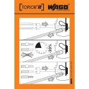 Wago 210-400/2000-001 Handhabungsaufkleber für...
