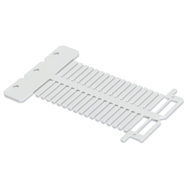 Wago 211-120 Einsteckschild für Plotter IP200 Länge: 23 mm weiß
