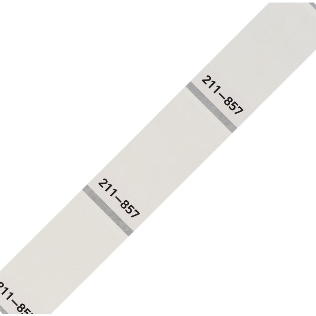 Wago 211-857 Selbstlaminierende Etiketten 18 x 44 mm weiß