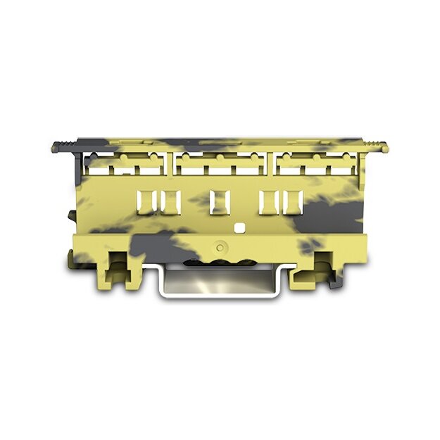 Wago 221-500/000-053 Befestigungsadapter Serie 221 - 4 mm² dunkelgrau-gelb