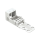 Wago 221-502 Befestigungsadapter für 2-Leiter-Klemmen Serie 221 - 4 mm² weiß