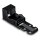 Wago 221-502/000-004 Befestigungsadapter für 2-Leiter-Klemmen Serie 221 - 4 mm² schwarz
