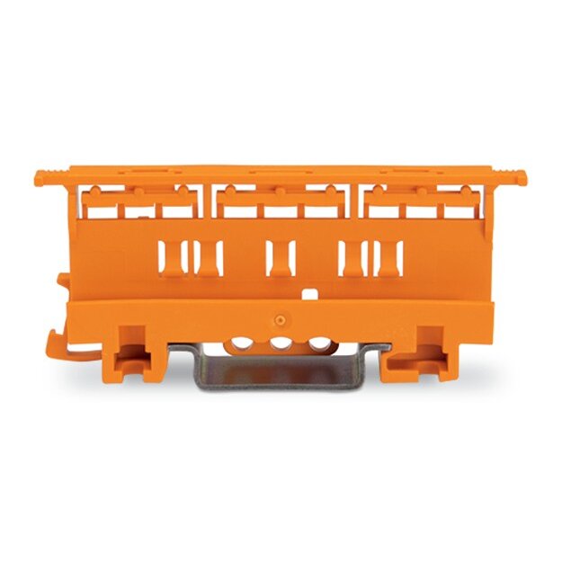 Wago 221-510 Befestigungsadapter Serie 221 - 6 mm² orange