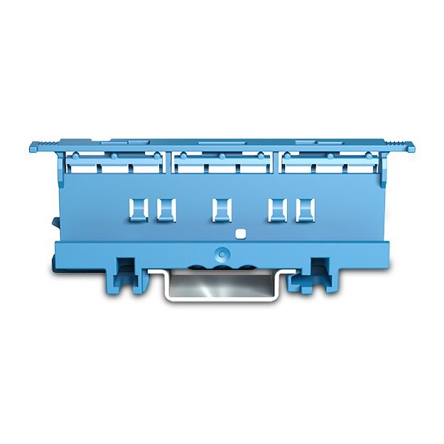 Wago 221-510/000-006 Befestigungsadapter Serie 221 - 6 mm² blau