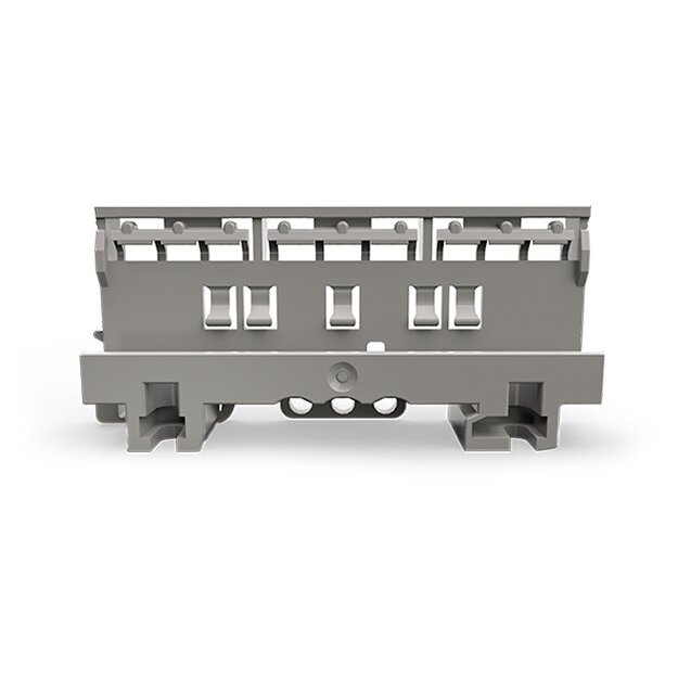 Wago 221-511 Befestigungsadapter für Ex-Anwendungen Serie 221 - 6 mm² lichtgrau