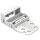 Wago 221-515 Befestigungsadapter für 5-Leiter-Klemmen Serie 221 - 4 mm² weiß