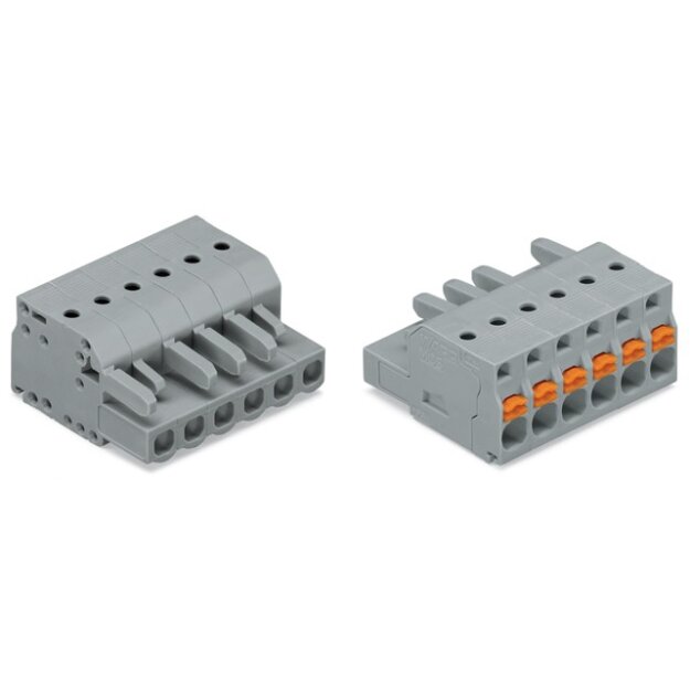 Wago 2231-103/026-000 1-Leiter-Federleiste 2,5 mm² Rastermaß 5 mm 3-polig grau