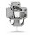 Wago 226-111 Durchführungsklemme 4 mm² Rastermaß 6 mm 1-polig grau