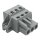 Wago 231-103/031-000 1-Leiter-Federleiste Befestigungflansch 2,5 mm² Rastermaß 5 mm 3-polig grau