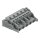 Wago 231-205/037-000 1-Leiter-Federleiste Verriegelungsklinke 2,5 mm² Rastermaß 7,5 mm 5-polig grau