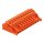Wago 231-310/037-000 1-Leiter-Federleiste Verriegelungsklinke 2,5 mm² Rastermaß 5,08 mm 10-polig orange
