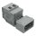 Wago 231-603/032-000 1-Leiter-Stiftleiste Zugentlastungsplatte 2,5 mm² Rastermaß 5 mm 3-polig grau