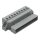 Wago 231-609/019-000 1-Leiter-Stiftleiste Befestigungflansch 2,5 mm² Rastermaß 5 mm 9-polig grau