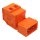 Wago 231-638 1-Leiter-Stiftleiste 2,5 mm² Rastermaß 5,08 mm 8-polig orange