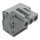 Wago 232-103/026-000 1-Leiter-Federleiste abgewinkelt 2,5 mm² Rastermaß 5 mm 3-polig grau