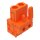 Wago 232-162 THT-Federleiste gerade Rastermaß 5,08 mm 2-polig orange