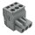 Wago 232-203/026-000 1-Leiter-Federleiste abgewinkelt 2,5 mm² Rastermaß 5 mm 3-polig grau