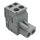 Wago 232-207/026-000 1-Leiter-Federleiste abgewinkelt 2,5 mm² Rastermaß 5 mm 7-polig grau