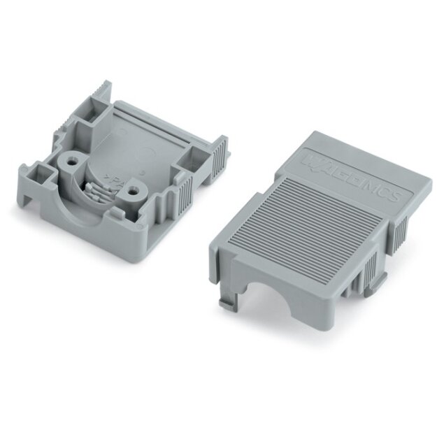 Wago 232-605 Zugentlastungsgehäuse Rastermaß 5 mm 5-polig grau