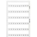 Wago 248-502 Mini-WSB-Beschriftungskarte 1 ... 10 (10x)...