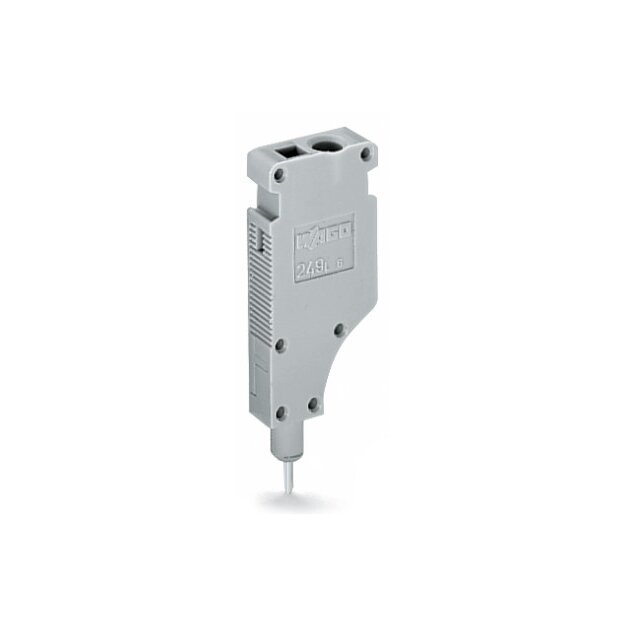 Wago 249-145 L-Arretierungsprüfmodul Außenmodul grau