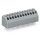 Wago 250-202 Leiterplattenklemme Drücker 1,5 mm² Rastermaß 3,5 mm 2-polig grau