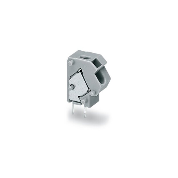 Wago 254-856 Anreihbare Leiterplattenklemme 2,5 mm² Rastermaß 7,5/7,62 mm 1-polig orange
