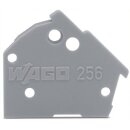 Wago 256-600 Abschlussplatte 1 mm dick orange
