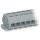 Wago 260-209 4-Leiter-Klemmenleiste 9-polig mit Befestigungsflanschen 1,5 mm² grau