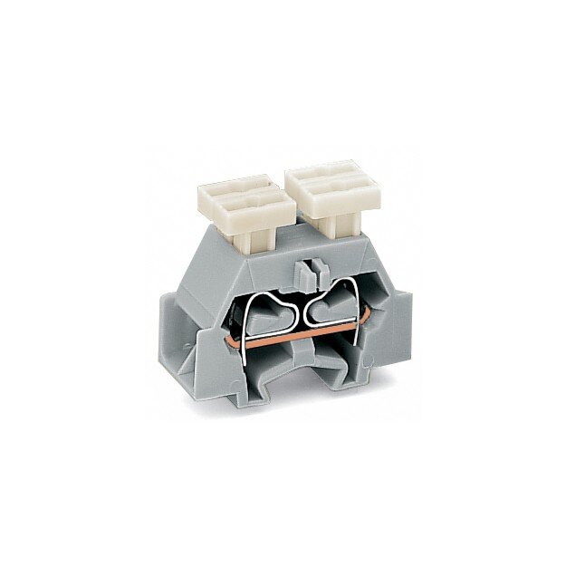 Wago 261-336/342-000 4-Leiter-Klemme beidseitig mit Drücker mit Befestigungsflansch 2,5 mm²